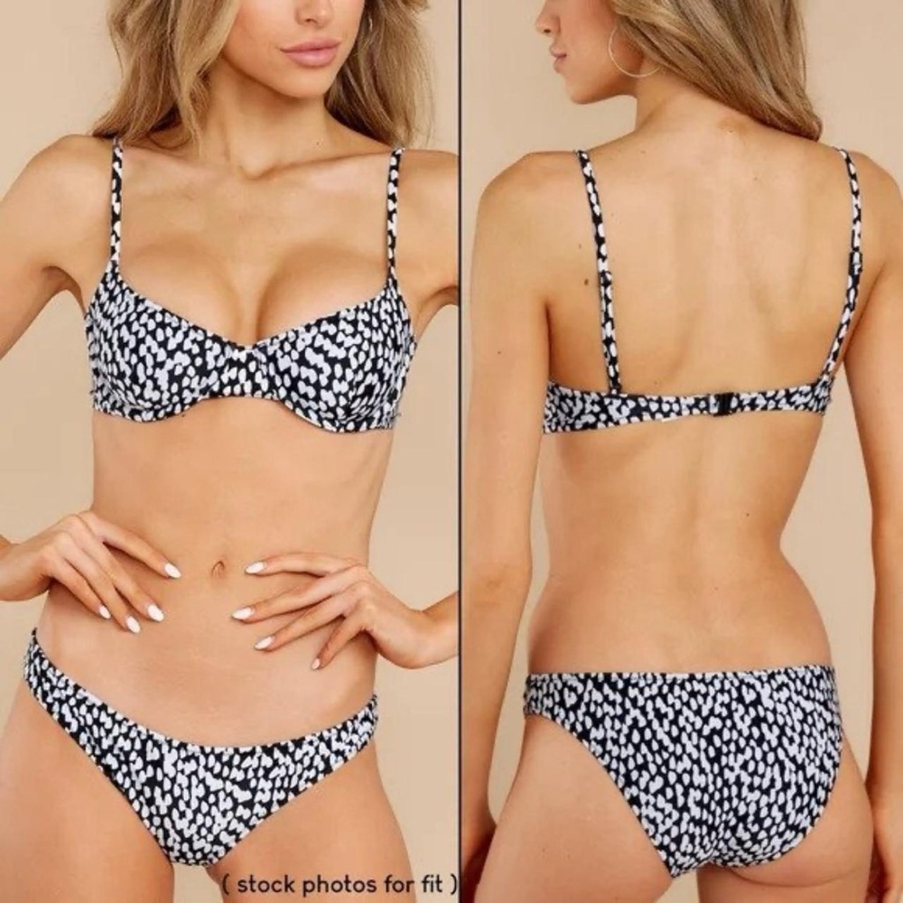 Solid & Striped Eva bikini in painted dot